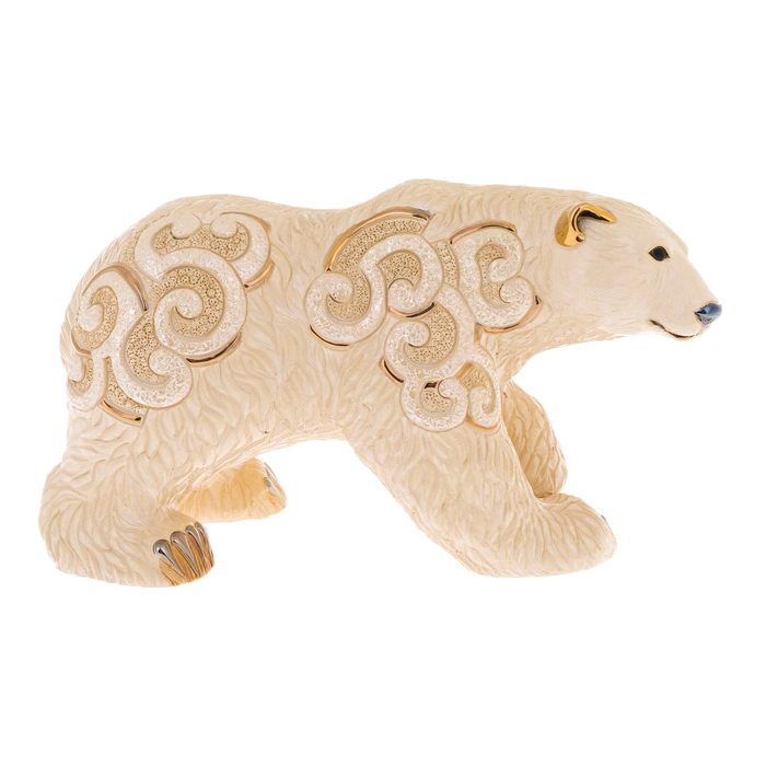 Ceramic statuette "Big Polar Bear"