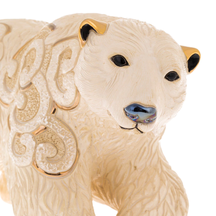 Ceramic statuette "Big Polar Bear"
