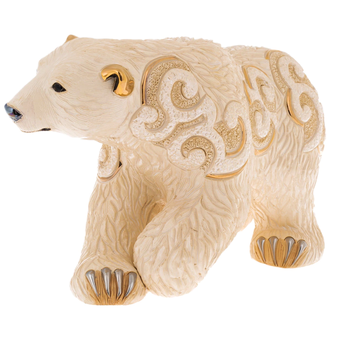 Ceramic statuette "Big Polar Bear"