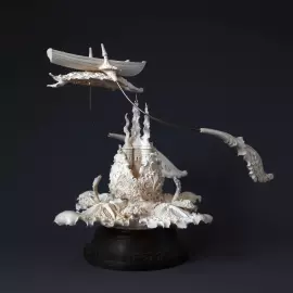 Скульптура "Мир грез" из бивня мамонта