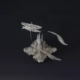 Скульптура "Мир грез" из бивня мамонта