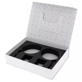 Футляр под кофейный набор на 2 чашки, 27×12×7 см.