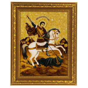 Amber icon "George the Victorious"