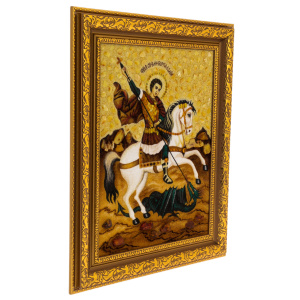Amber icon "George the Victorious"