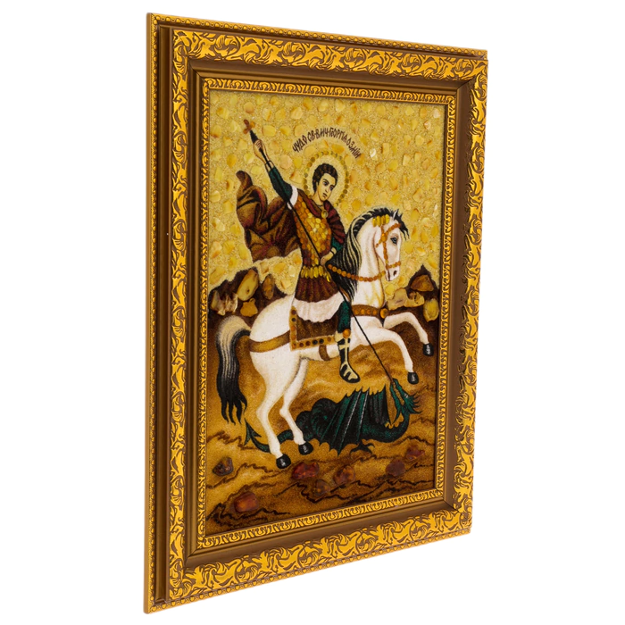 Amber icon "George the Victorious"