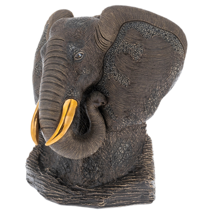 Statuette "Black Elephant"