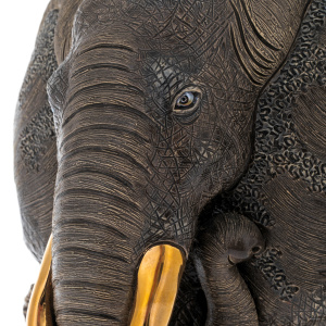 Statuette "Black Elephant"