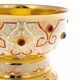 Bratina set for 8 people, Zlatoust