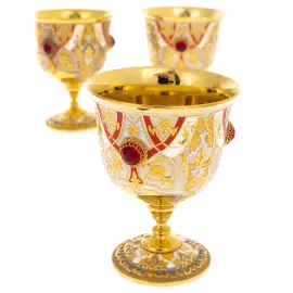 Bratina set for 8 people, Zlatoust