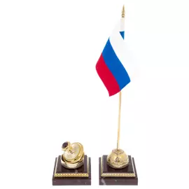 Настольный набор руководителя из яшмы "Орёл"