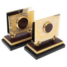 Настольный набор руководителя из яшмы "Конь"