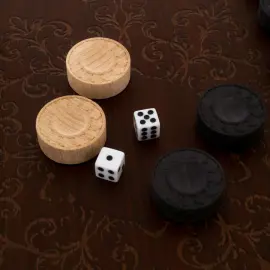 Нарды из ореха "Узоры" Нарды из ореха "Узоры"