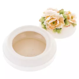 Шкатулка "Надежда" с пионом, большая