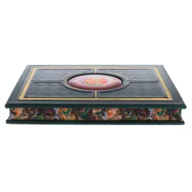 Ежедневник недатированный "Герб ФСБ" зеленый