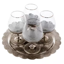 Набор коньячный на 4 персоны, Златоуст