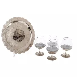 Набор коньячный на 4 персоны, Златоуст