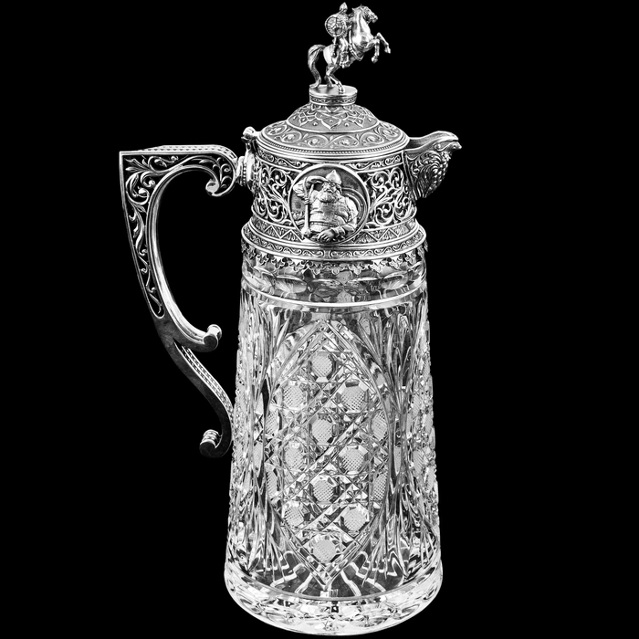 Claret decanter "Heroic strength"