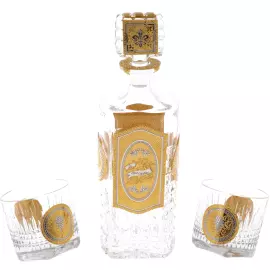 Набор для виски "Премьер" с наклоном, на 2 персоны, Златоуст