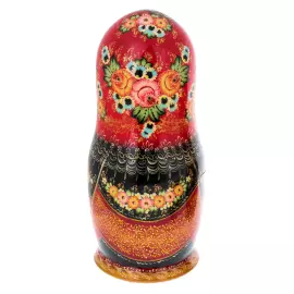 Матрешка на 20 мест "Летняя тройка" 35 см