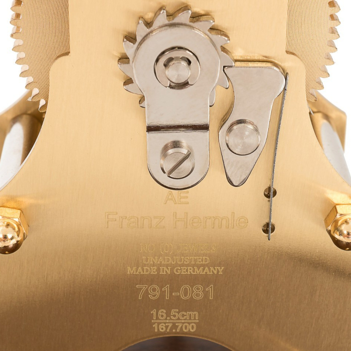 Hermle "Rodwork" Table Clock