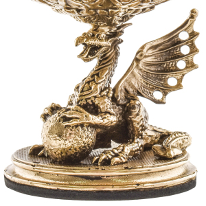 Cognac set "Dragon on a ball" for 4 people and 6 Dragon shifter stacks in a wooden box