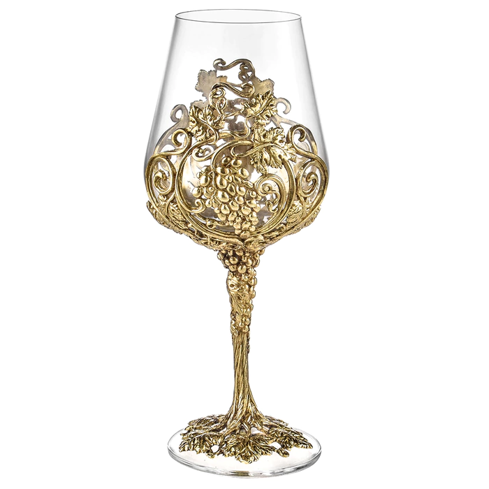 Vine Royal wine set for 4 persons, in a wooden box