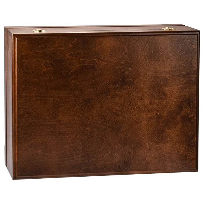 Vine Royal wine set for 4 persons, in a wooden box