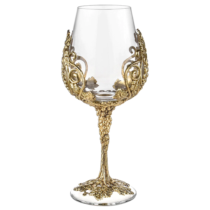 Set of 2 wine glasses "Loza Royal" for 2 persons, in a wooden box