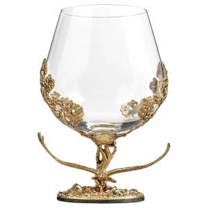 Soaring Eagle cognac set for 2 persons, in a wooden box