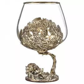 Набор бокалов для коньяка "Кабан" на 2 персоны