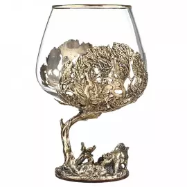 Набор бокалов для коньяка "Кабан" на 2 персоны