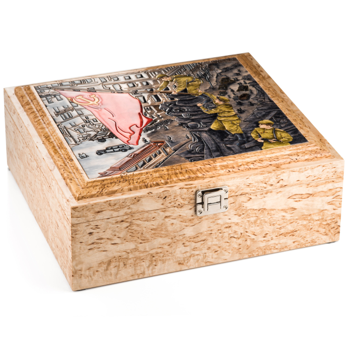 Russian lotto from Karelian birch "The Capture of Berlin"