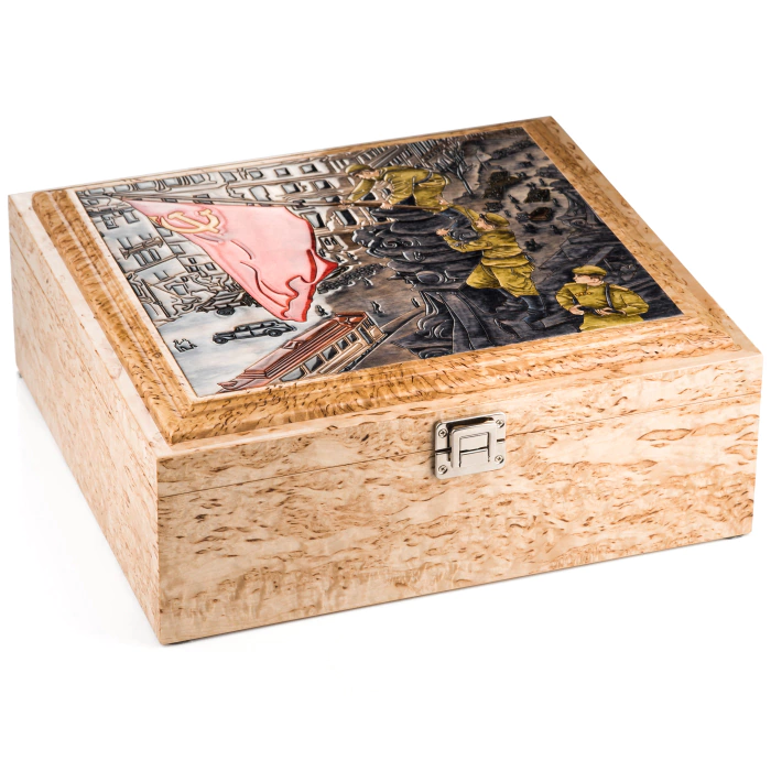 Russian lotto from Karelian birch "The Capture of Berlin"