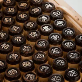 Русское лото из карельской березы "Взятие Берлина"