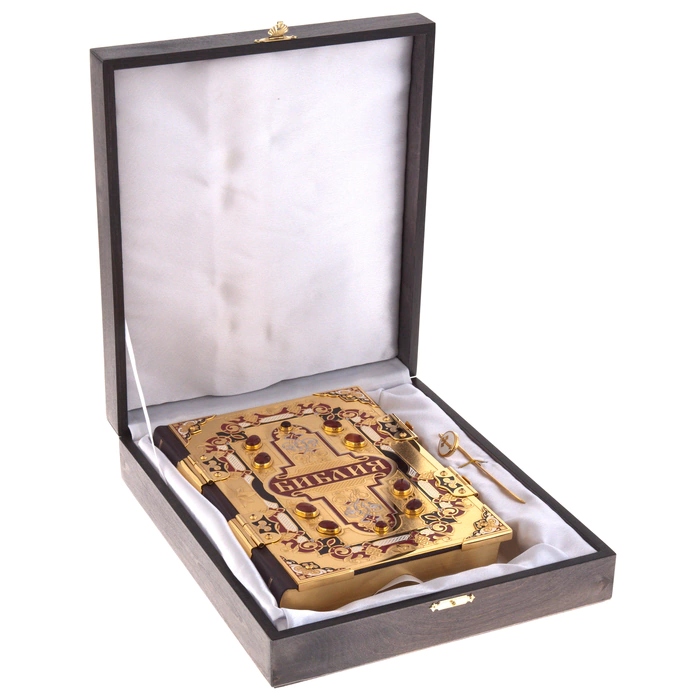 The Bible in a salary with carnelian, Chrysostom