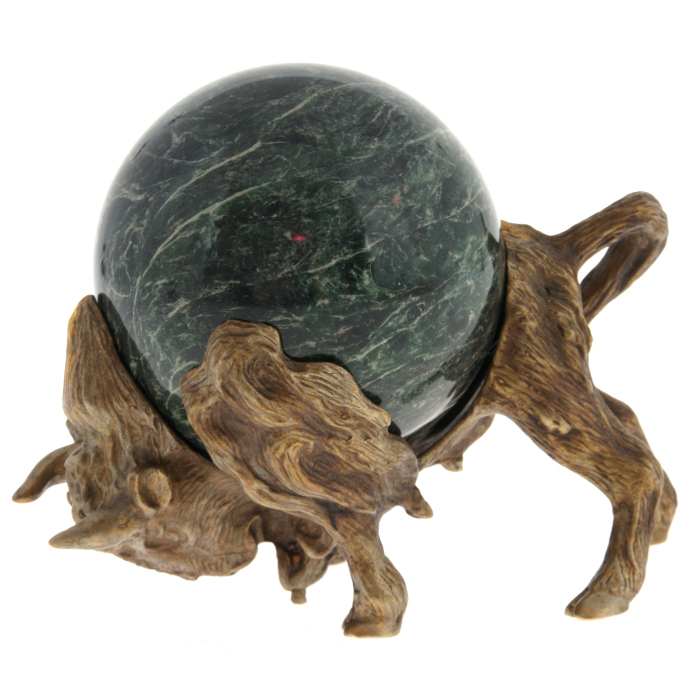 Bronze sculpture "Bison" (head down)