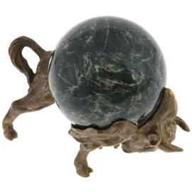 Скульптурная композиция из бронзы "Бизон" (голова вниз) Скульптурная композиция из бронзы "Бизон" (голова вниз)