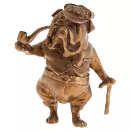 Статуэтка бронзовая "Собака" из серии "Восточный календарь"