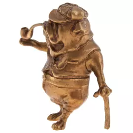 Статуэтка бронзовая "Собака" из серии "Восточный календарь"