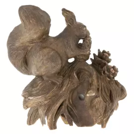 Часы настольные "Белка"