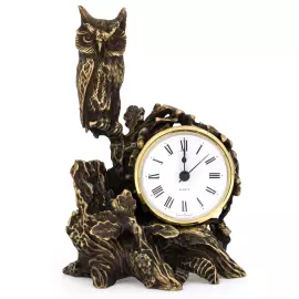 Часы настольные "Сова"