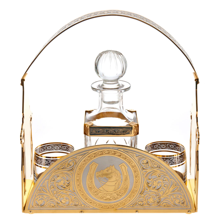 Zlatoust whiskey set for 2 persons