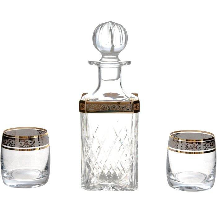 Zlatoust whiskey set for 2 persons