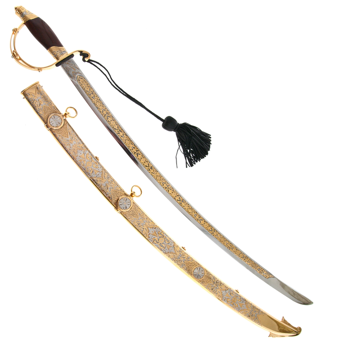 The saber "Decorated" Zlatoust