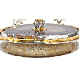 Сувенир "Привет из космоса" с Челябинским метеоритом, Златоуст Сувенир "Привет из космоса" с Челябинским метеоритом, Златоуст