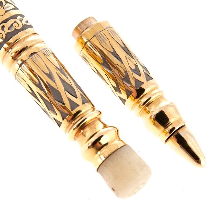 Walking stick with stiletto "Eagle eye" Zlatoust