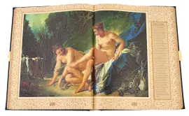 Подарочная книга в окладе "Шедевры мировой живописи" в коробе, Златоуст Подарочная книга в окладе "Шедевры мировой живописи" в коробе, Златоуст