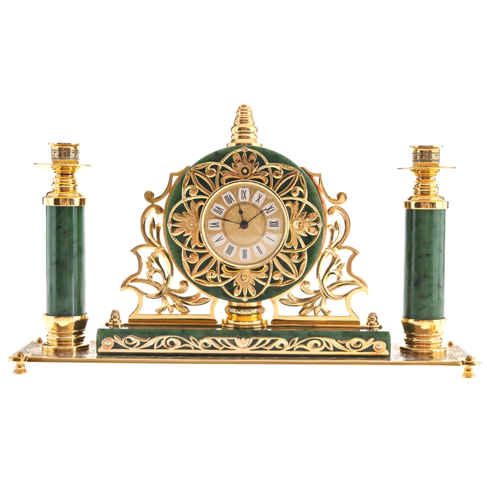 The Tsar's clock with candlesticks, Zlatoust