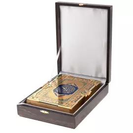 Подарочная книга в окладе "Коран" с переводом и комментариями М-Н. О. Османова, в коробе, Златоуст