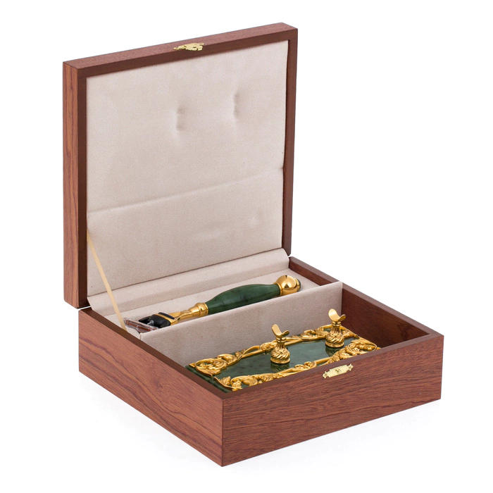 Handmade jade shaving machine, Zlatoust